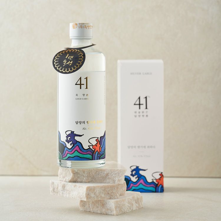죽향도가 죽향 41 화이트 증류식소주
