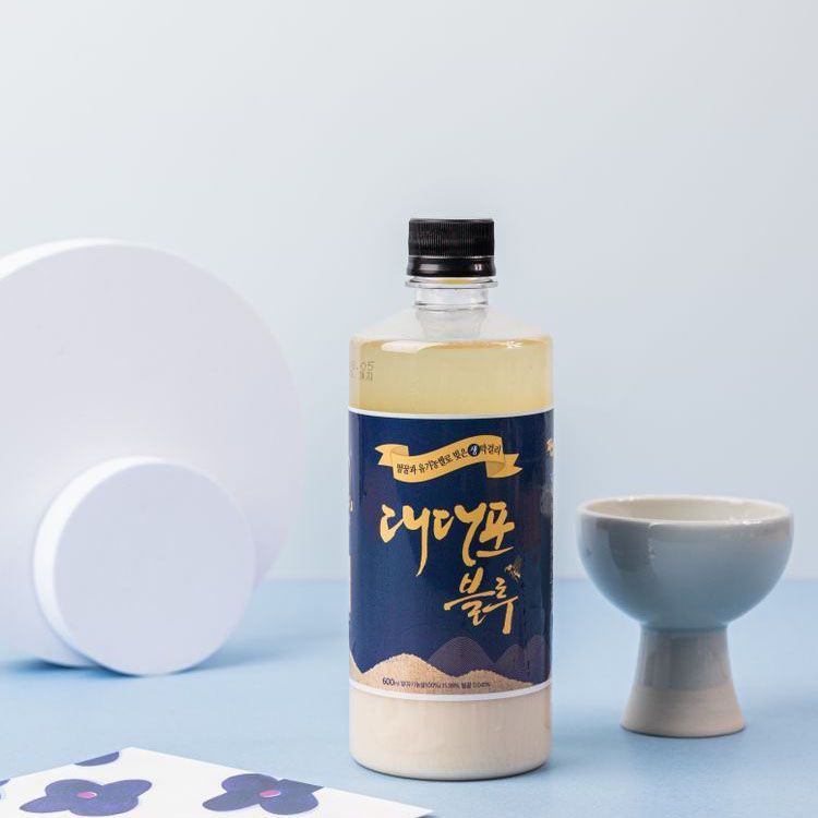 죽향도가 대대포 블루 탁주