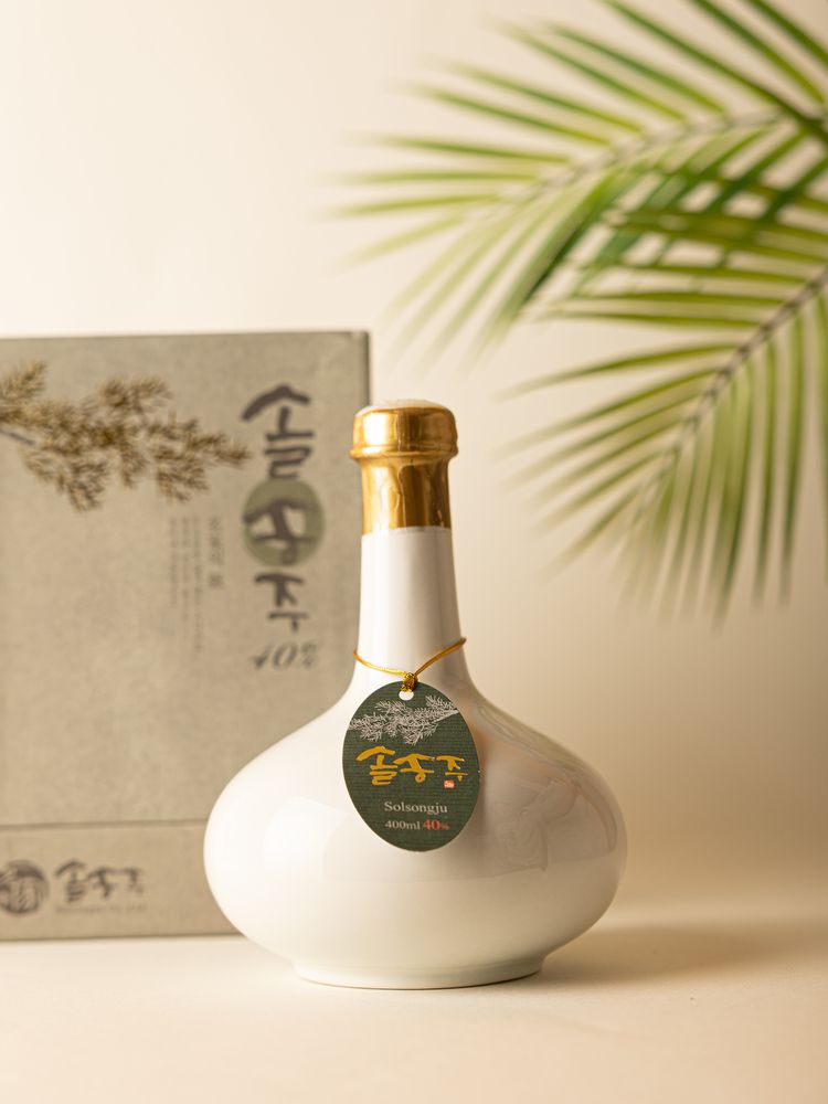 솔송주 솔송주 백자 40% null
