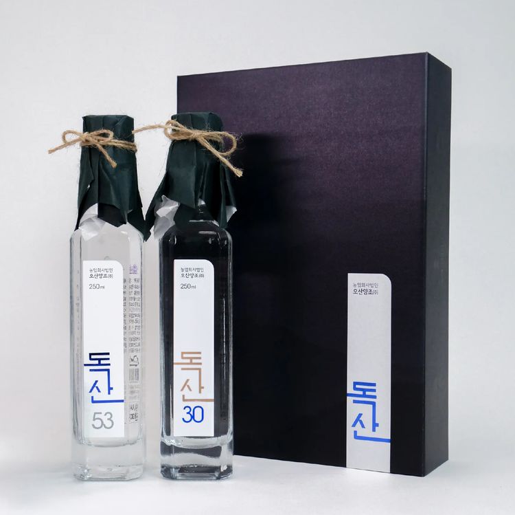 오산양조 독산 2병 선물세트 (30%/53%) null