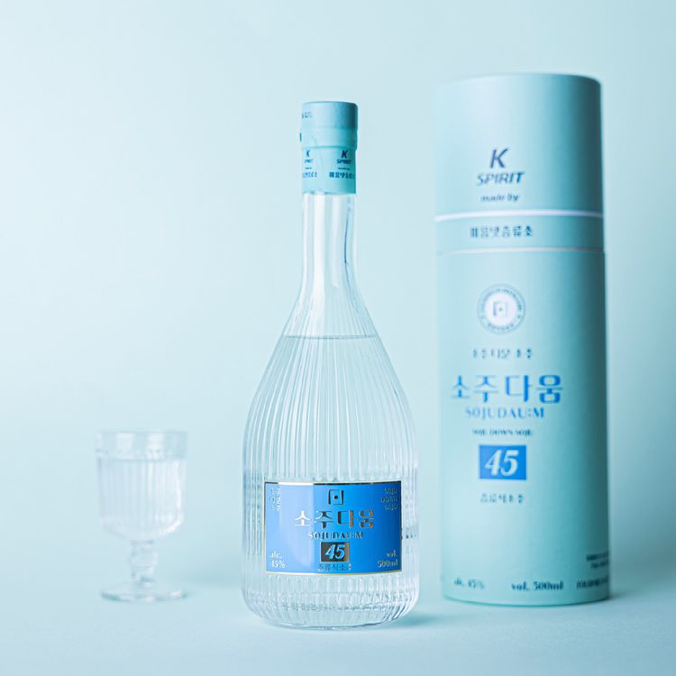 미음넷증류소 소주다움 45 증류식소주
