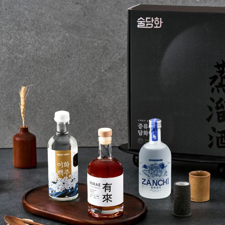 술담화 8월 증류주 담화박스 null