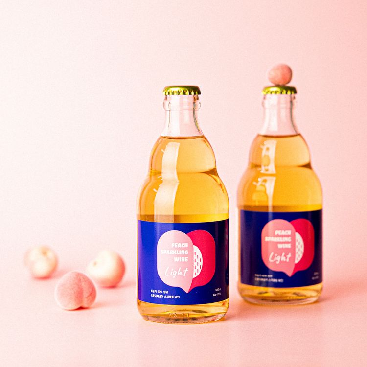 솔티마을 오롯이 복숭아 4.5% 과실주