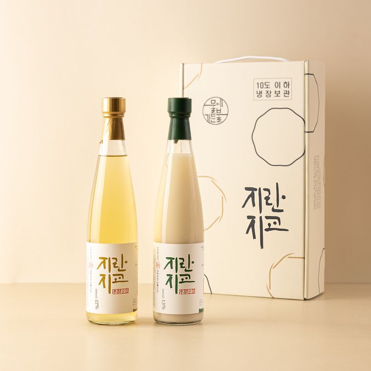 지란지교 지란지교 2병 선물세트 null