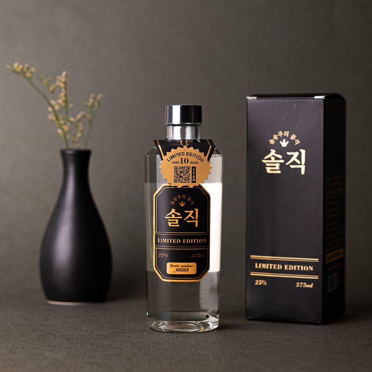 솔송주 솔직 25% 증류식소주