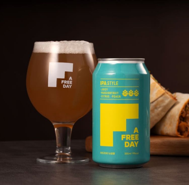 부족한녀석들 어프리데이 IPA 논알콜 맥주