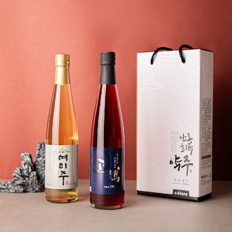 회곡양조장 안동 회곡 약주 2병/3병 선물세트 null